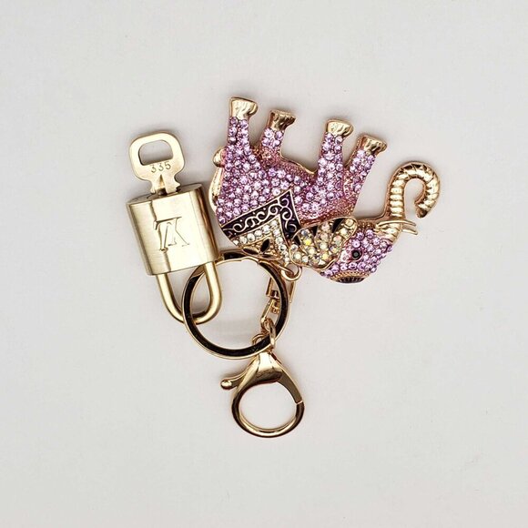 Authentic Louis Vuitton Lock & Key with unbranded Bagcharm, Keycharm 121125 - Picture 4 of 7